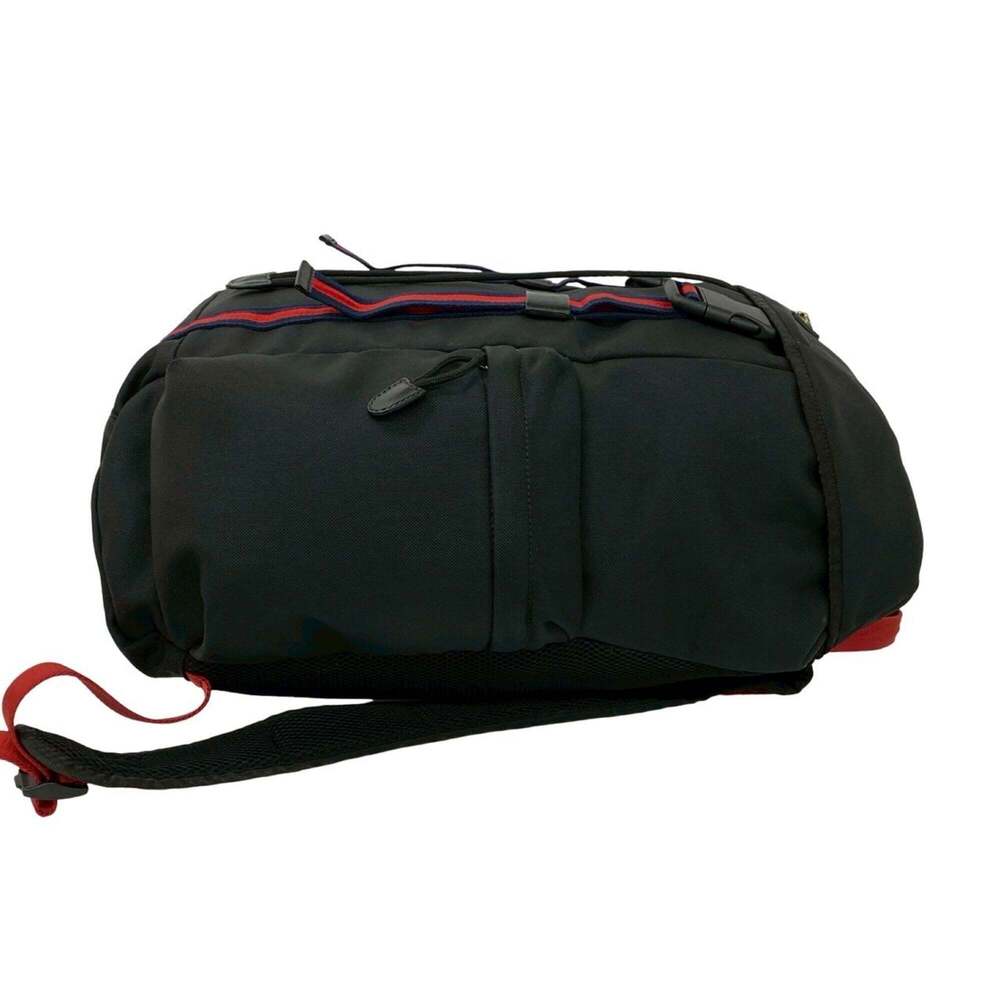 GUCCI Black Leather Backpack - Picture 6 of 10